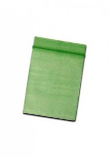 Uzavíratelné ZIP sáčky zelené - 40x57 mm - 100 ks