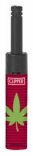 Zapalovač Clipper Minitube Listy Varianty: Leaf-cerveny