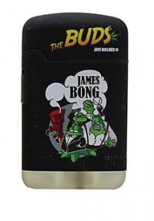 Zapalovač Mini Torch s turbo tryskou The Buds Varianty: JAMES BONG