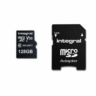 128 GB bezpečnostní kamera microSD karta pro palubní kamery, domácí kamery, CCTV, body kamery a drony