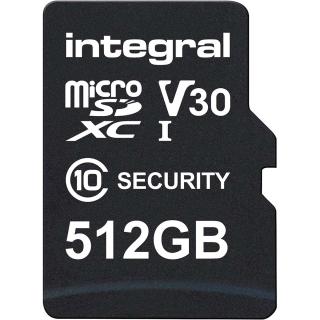 512 GB bezpečnostní kamera microSD karta pro palubní kamery, domácí kamery, CCTV, body kamery a drony