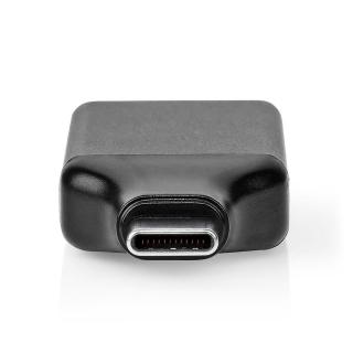 adaptér USB | USB 3.2 Gen 1 | USB Typ-C ™ Zástrčka | HDMI Zásuvka | Poniklované | Přímý | Hliník | Černá / Šedá | Obálka
