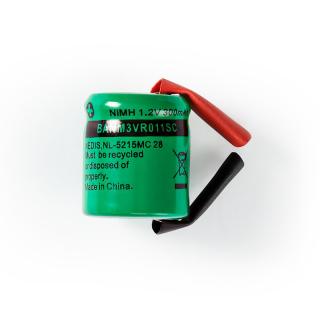 Akumulátor NiMH 1.2V/300mAh, páskové vývody (BANM3VR011SC)