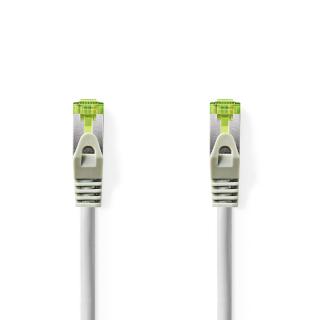 Cat 7 kabel | S / FTP | RJ45 | RJ45 | 1.0 m | Kulatý | LSZH | Šedá | Box s Okénkem