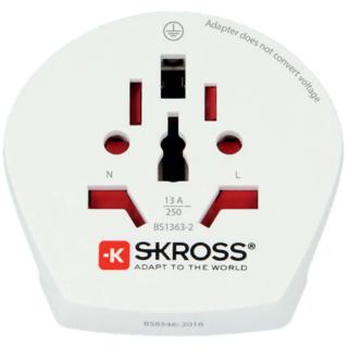 Cestovní adaptér svět - Evropa zemněný Skross (SKR1500211E)