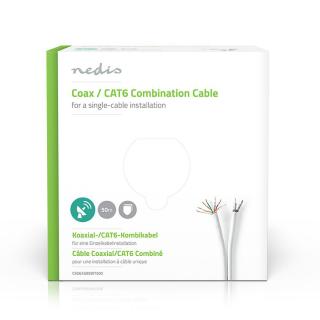 Coax / CAT6 Combination Cable | 50.0 m