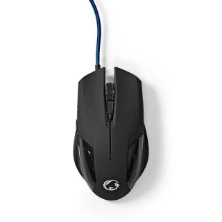 Gaming Mouse | Kabelové | DPI: 1200 / 2400 / 4800 / 7200 dpi | Nastavitelné DPI | Počet tlačítek: 6 | Programovatelná tlačítka | Pro praváky | 1.50 m…