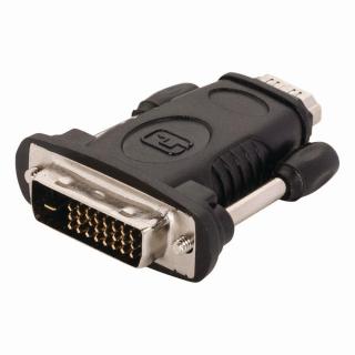HDMI™ – DVI Adaptér | DVI-D 24+1-Pin Zástrčka - HDMI Zásuvka | Černá barva