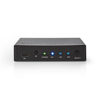 HDMI™ Přepínač | 3 Porty – 2x HDMI™ + 1x UBS-C Vstup | 1x HDMI™ Výstup | 4K2K@60 SN./S / HDCP2.2