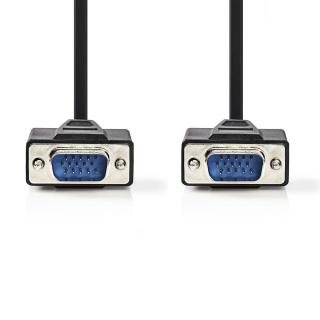 Kabel VGA | VGA Zástrčka - VGA Zástrčka | 3 m | Černá barva