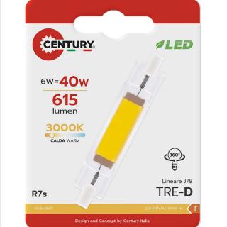 LED žárovka R7S 6 W 615 lm 3000 K