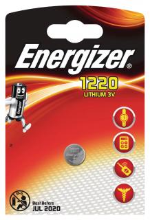 Lithiová knoflíková baterie CR1220 3 V, Energizer EN-E300163600