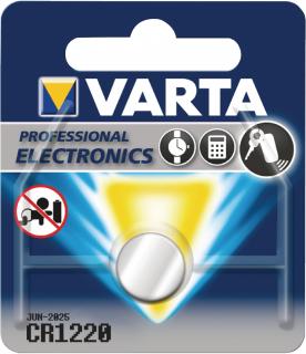 Lithiová knoflíková baterie CR1220 3 V, VARTA-CR1220