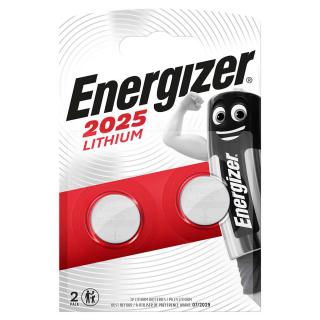 Lithiová knoflíková baterie CR2025 3 V, 2ks, Energizer EN-638708