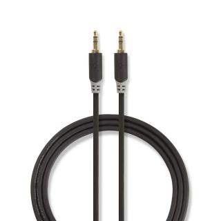 Nedis CABW22000AT20 propojovací audio kabel zástrčka jack 3.5mm - zástrčka jack 3.5mm, 2 m