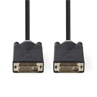 Nedis CCBW32000AT20 propojovací kabel zástrčka DVI-D 24+1 pin – zástrčka DVI-D 24+1 pin, 2 m