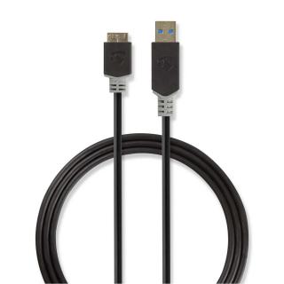 Nedis CCBW61500AT20 propojovací kabel zástrčka USB 3.0 A - zástrčka USB 3.0 micro B, 2 m
