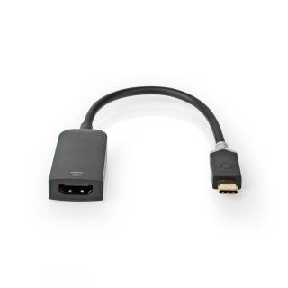 Nedis CCBW64652AT02 adaptér zástrčka USB-C - zásuvka HDMI, černá