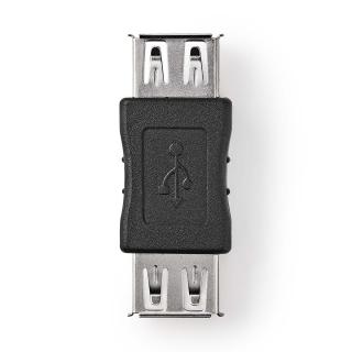 Nedis CCGP60900BK USB 2.0 spojka zásuvka USB - zásuvka USB