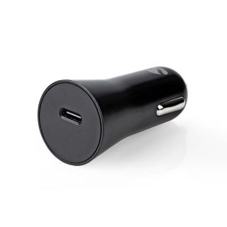 Nedis CCPD20W101BK automobilový USB nabíjecí adaptér 1.67 A / 2.22 A / 3 A PowerDelivery 3.0 / USB-C / černá