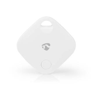 Nedis chytrý bezdrátový Bluetooth vyhledávač/lokátor klíčů do 40 m, podpora  Apple ‘Find My’ App (BTTAG10WT)