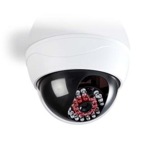 Nedis DUMCD20WT atrapa venkovní bezpečnostní CCTV DOME kamery, bílá
