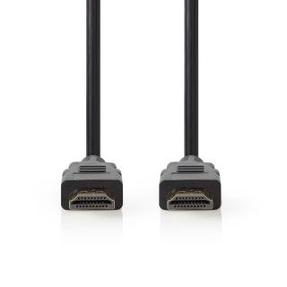 Nedis High Speed HDMI™ kabel zástrčka HDMI - zástrčka HDMI, 1 m, černá (CVGT34001BK10)
