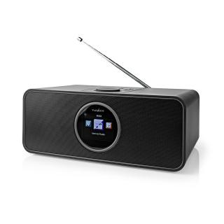 Nedis RDIN4000BK internetové rádio, 42 W, FM, Bluetooth, dálkový ovladač