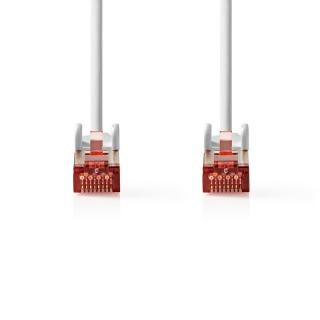 Nedis síťový kabel S/FTP CAT6, zástrčka RJ45 - zástrčka RJ45, 2 m, šedá (CCGP85221GY20)