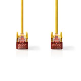 Nedis síťový kabel S/FTP CAT6, zástrčka RJ45 - zástrčka RJ45, 20 m, žlutá (CCGP85221YE200)
