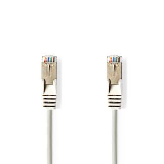 Nedis síťový kabel SF/UTP CAT5e, zástrčka RJ45 - zástrčka RJ45, 3 m, šedá (CCGP85121GY30)