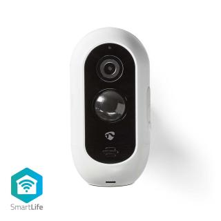 Nedis SmartLife chytrá IP kamera Full HD 1080p, PIR senzor, noční vidění, microSD, dobíjecí 5200 mAh, IP65 (WIFICBO30WT)
