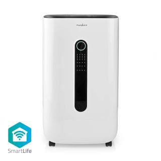 Nedis SmartLife chytrý WiFi odvlhčovač vzduchu, 20 l/den, sušení prádla, ventilace, nastavitelný hydrostat, 195 m3/h (DEHU20WTW )