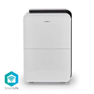 Nedis SmartLife chytrý WiFi odvlhčovač vzduchu, 30 l/den, sušení prádla, ventilace, nastavitelný hydrostat, 210 m³/h (DEHU30WTW )