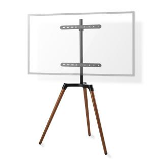 Nedis TVSM7060BK stojan pro TV, 50 - 65 , 35 kg, Skandinávský design černá/buk