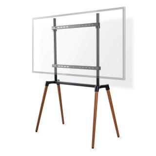 Nedis TVSM7250BK stojan pro TV, 60 - 75 , 40 kg, Skandinávský design černá/buk