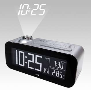 Rádiem řízený digitální LCD budík s projekcí času, Balance 862458