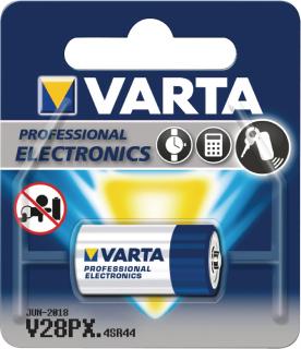 Stříbro-oxidová baterie Varta Professional 4SR44 6 V 145 mAh, 1ks, VARTA-V28P