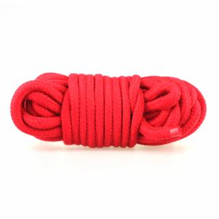 Bondage lano 10m červené