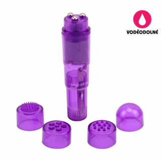 Masážní vibrátor Pocket Vibe fialový