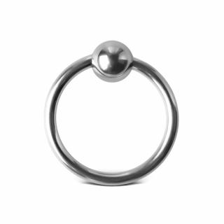 Ocelový erekční kroužek Glans Ring 25mm