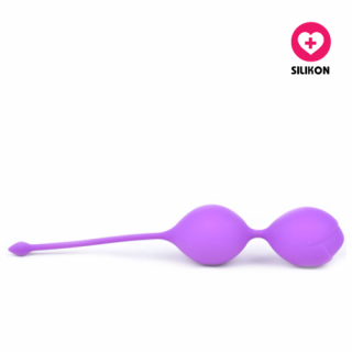 Silikonové venušiny kuličky Bloom Balls fialové