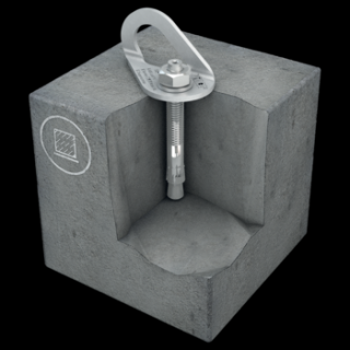 Nerezový kotvicí bod pro betonové konstrukce (Nerezový kotvicí bod pro betonové konstrukce)