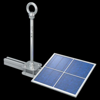 Nerezový kotvicí bod určený speciálně ke kotvení na konstrukce pro solární panely (Nerezový kotvicí bod určený speciálně ke kotvení na konstrukce pro solární panely)