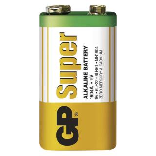 Alkalická baterie GP Super 6LF22 (9V), 1 ks