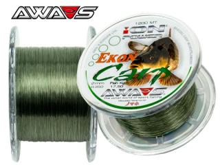 Awa-S Vlasec Ion Power Ekon Carp 1200 m Nosnost: 10,0 kg, Průměr vlasce/ lanka: 0,28 mm