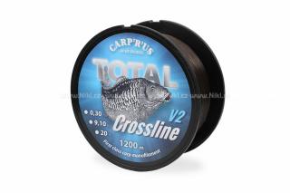 Carp´R´Us Vlasec Total Crossline V2 – Brown 0,35 mm, 1200 m