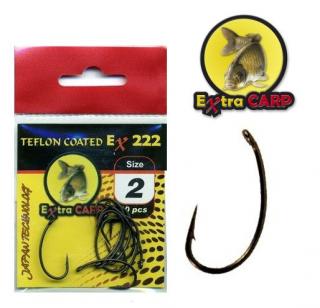 Extra Carp Teflon Hooks série Ex 222 Velikost háčků: 2