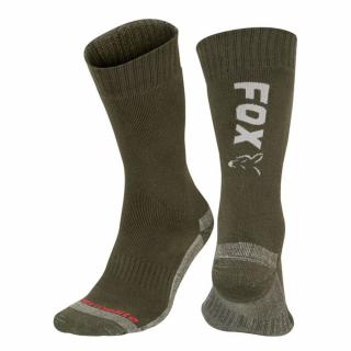 Fox Ponožky Collection Thermolite long sock Green/Silver Velikost oblečení: 40-43