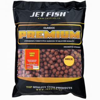 Jet Fish Boilie Premium Clasicc 5 kg  20 mm Příchuť: Squid Krill